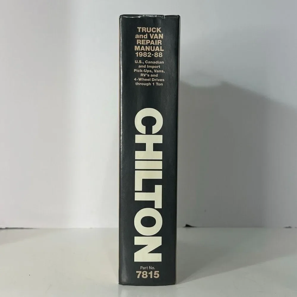 Vintage Chilton’s Truck and Van Repair Manual 1982-1988